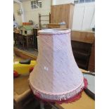 TWO LARGE LAMP SHADES