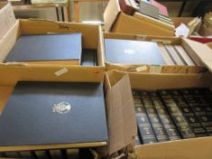 FOUR BOXES OF MIXED BOOKS