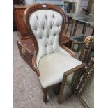 BUTTON BACK NURSING CHAIR