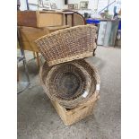 QTY VARIOUS BASKET WARE