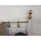 BRASS HEADBOARD APPROX 135CM