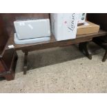 VINTAGE STYLE OAK COFFEE TABLE APPOX 110CM