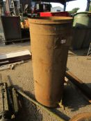 VINTAGE METAL VACUUM POT HEIGHT APPROX 80CM