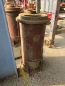 VINTAGE FF HUT STOVE HEIGHT APPROX 68CM