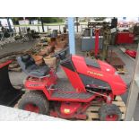 COUNTAX C300H HYDROSTATIC GARDEN TRACTOR TOGETHER WITH SWEEPER AND COLLECTOR ATTACHMENT