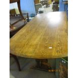 LARGE REFECTORY TYPE TABLE