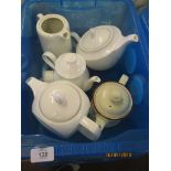 BOX VARIOUS TEAPOTS