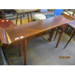 MODERN ORIENTAL STYLE HALL TABLE LENGTH APPROX 140CM