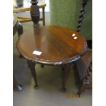 SMALL CIRCULAR OCCASIONAL TABLE APPROX 41CM DIA