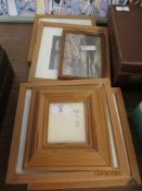 QTY OF VARIOUS SMALL FRAMED PICTURES