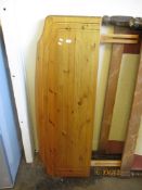 PINE DOUBLE HEADBOARD