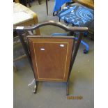 FOLDING FIRE SCREEN/TABLE APPROX 42CM