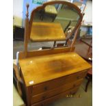 EARLY 20TH CENTURY MIRROR BACK DRESSING TABLE