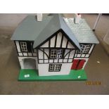 CIRCA 1960’S DOLLS HOUSE IN MOCK TUDOR STYLE