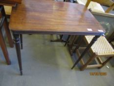 EARLY 20TH CENTURY RECTANGULAR TABLE LENGTH APPROX 74CM