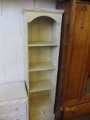 FULL HEIGHT PAINTED PINE KITCHEN CABINET