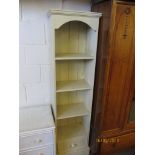 FULL HEIGHT PAINTED PINE KITCHEN CABINET