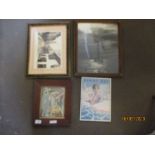 QTY VARIOUS FRAMED PICTURES