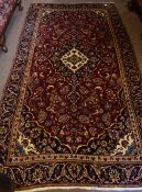 Cashan carpet 2.53 x 1.42m