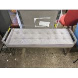 Delong Upholstered Bench, Upholstery: Grey, RRP £184.99