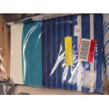 132 TC Duvet Cover Set, Size: Kingsize, Colour: Blue, RRP £22.99