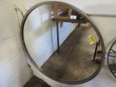 Talon Accent Mirror, Size: 80cm H x 80cm W, Finish: Antique Silver, RRP £94.74