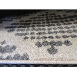 Loop-de-Loop arbor grey Rug