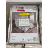 400 TC Egyptian Quality Cotton Duvet Cover Set, Size: Double, RRP £51.99