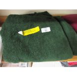 Faith Margaret Hand Towel, Colour: Bottle Green, RRP £11.99