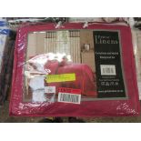 Abbate Bedspread Set, Colour: Plum, Size: King W240 x L240cm, RRP £25.4