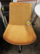 Pyle Desk Chair, Colour (Upholstery): Mustard, RRP £94.99