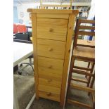 Faucher 5 Drawer Chest of Drawers, Finish: Brown Waxed, RRP £117.99