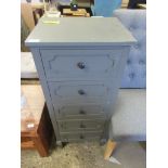 Oldtown 5 Drawer Chest, Colour: Grey, RRP £155.99