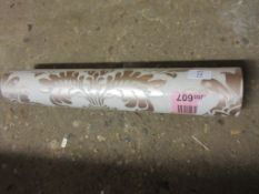 10m x 53cm Semi-Gloss Wallpaper Roll, Colour: Rose Gold, RRP £47.99