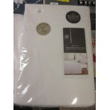 Allston 144 TC Duvet Cover Set, Colour: White, Size: Kingsize - 2 Standard Pillowcases, RRP £23.99