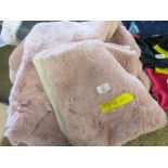 Conway Shaggy Sheepskin Pink Rug, Rug Size: Rectangle 120 x 160cm, RRP £45.99