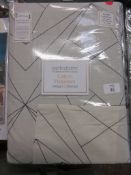 Trapeze Percale Duvet Cover Set, Colour: Ivory, Size: Double, RRP £25.99