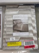 Mariana Duvet Cover Set, Colour: Oyster, Size: Kingsize - 2 Standard Pillowcases, RRP £36.99