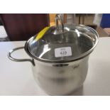 Platinum Cooking Pot with Lid, Capacity: 5.1 L, RRP £32.99