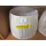 Pleated Inner Lined 30cm Silk Bell Lamp Shade, , RRP £21.99
