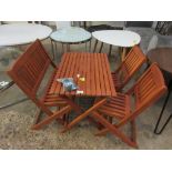 4 Seater Bistro Set, , RRP £116.99