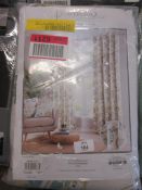 Naes Eyelet Room Darkening Curtains, Panel Size: Width 183cm x Drop 229cm, RRP £38.99