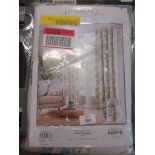 Naes Eyelet Room Darkening Curtains, Panel Size: Width 183cm x Drop 229cm, RRP £38.99