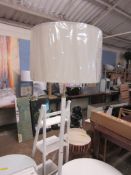 Gerson 170.5cm Floor Lamp, Base Finish: Ivory/Gold, Shade Colour: Ivory, RRP £104.99