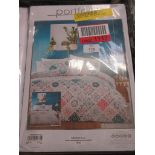 Casares Duvet Cover Set, Size: King, Colour: Teal, RRP £22.99