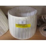 Pleated Inner Lined 30cm Silk Bell Lamp Shade, , RRP £21.99