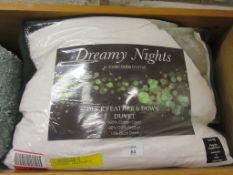 Duck Feather & Down All Seasons 13.5 Tog Duvet, Size: King, RRP £74.99