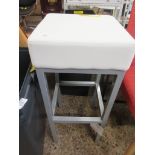 Cordish Bar Stool, Colour (Upholstery): Grey/White, RRP £47.99