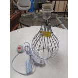 Andreas 31cm Table Lamp Base, Base Colour: Chrome, RRP £23.99
