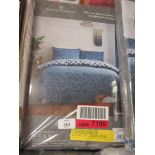 Crean Duvet Cover Set, Size: Double - 2 Standard Pillowcases, RRP £17.99